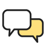 Speech bubble icon